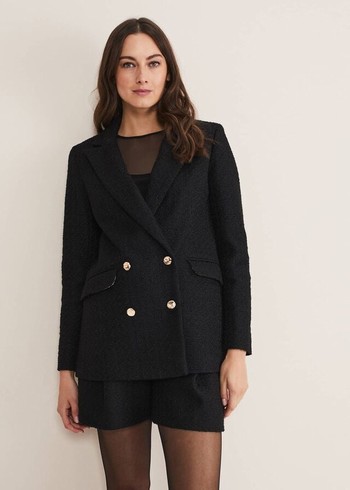 Phase Eight Auden Jackets Black USA | 4079651-WQ